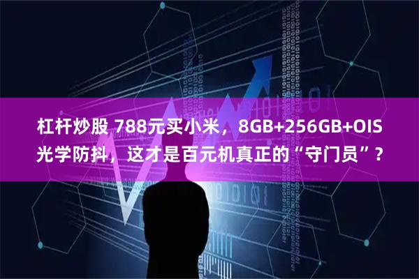 杠杆炒股 788元买小米，8GB+256GB+OIS光学防抖，这才是百元机真正的“守门员”？