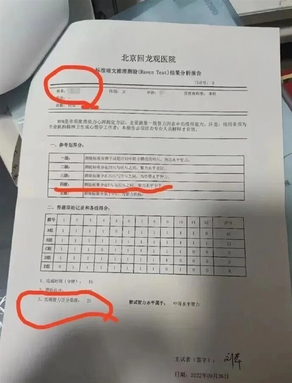 配资10倍的公司 女子硕士入学清华后参与智力测验仅得25分！本人表示大受震撼